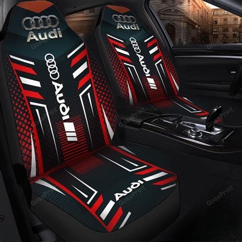 Audi Car Seat Cover Ver 21 Set Of 2 Fashion Store