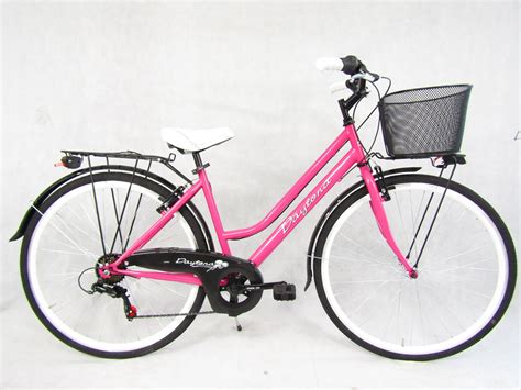 Bicicletta Donna Bici Da Per Passeggio City Bike 28 Trekking Colore