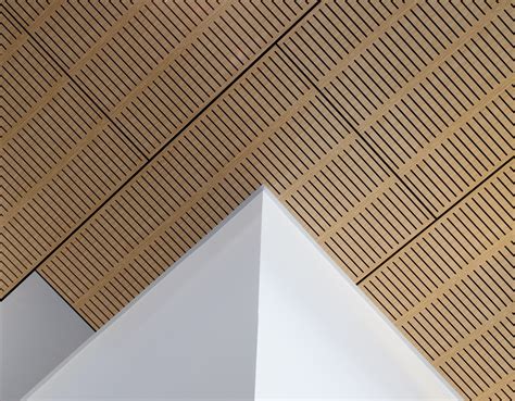 acoustic timber modular panel customised architectural ceiling atkar