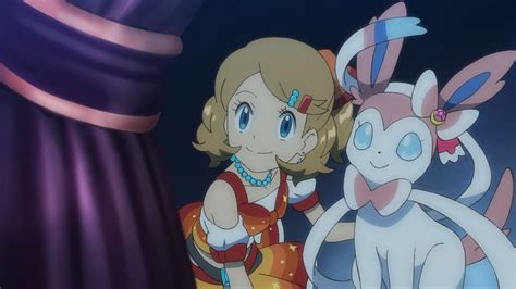 File Serena And Sylveon Png Bulbagarden Archives