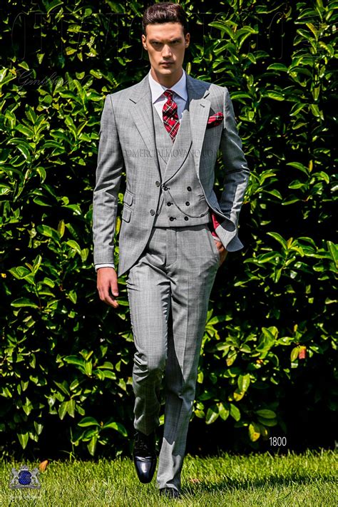 Bespoke Prince Of Wales Grey Suit Mario Moreno Moyano