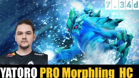 YATORO PLAYING Morphling HC 7 34D DOTA 2 HIGHEST MMR MATCH Dota2