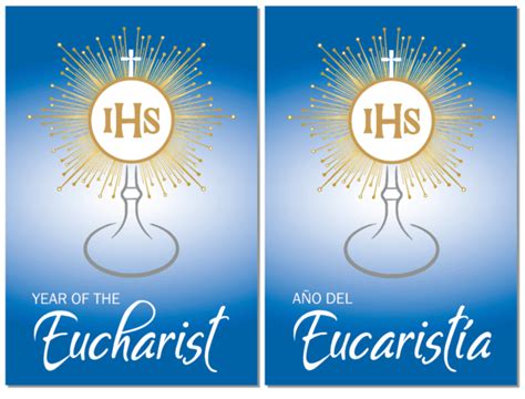 “The Year of the Eucharist” English Easel Print – Prospect Hill Co.