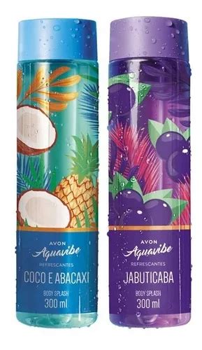 Body Splash Aquavibe Refrescantes Jabuticaba Gua Coco Parcelamento