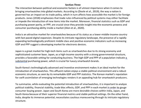 INT 220 3 2 Assignment Economic And Political Environments Comparison