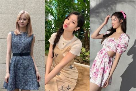 Inspirasi Dress Kasual Ala Member Twice