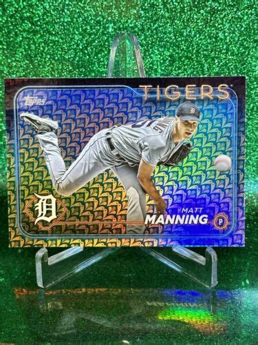 Topps Series Holiday Foil Matt Manning Detroit Tigers Sp