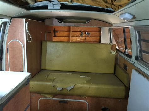 1969 VW Westfalia Pop Top Camper Interior Da Kombi Kombi Home Kombi