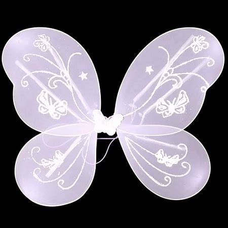 Led Flashing Butterfly Fairy Wings Purple Sureglow