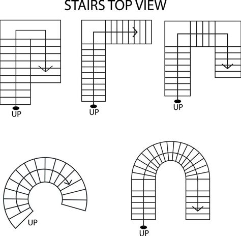 Home Design Plans Plan Design Staircase Layout Photoshop Top View