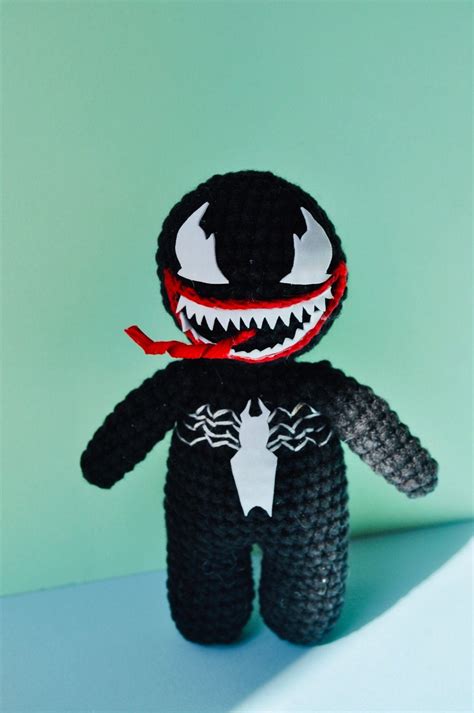 Crochet Pdf File Pattern Spider Toy Superhero Supervillian Etsy