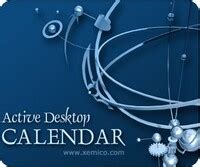 Active Desktop Calendar for Windows - Download it from Uptodown for free