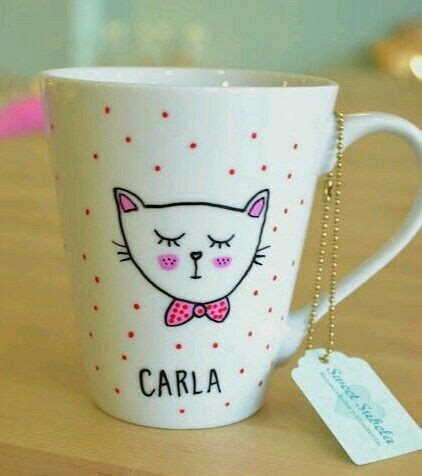 Taza Jarro Mug Gato Tazas Personalizadas Tazas Pintadas Tazas