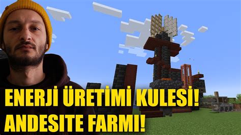 Otomatİk Andesite Farmi Yaptim Minecraft Create Mod Youtube