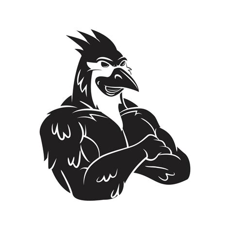 Black Silhouette of Cardinal Bird 20121988 Vector Art at Vecteezy