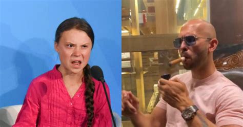 Greta Thunberg And Andrew Tate Clash Over Car Collection Penis Size