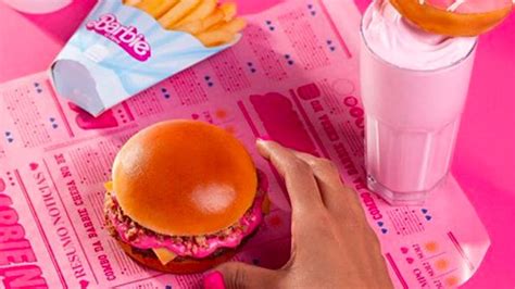 Burger King Brazil Launches Pink Sauce Burger Barbie Themed Decor