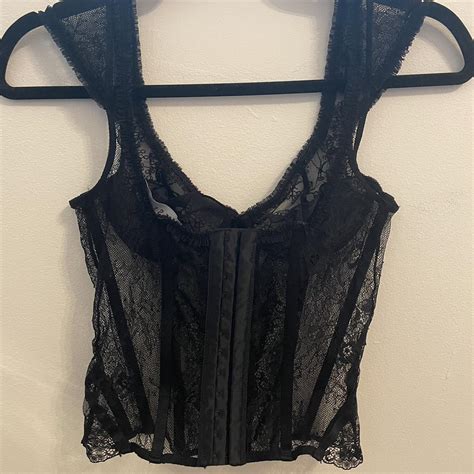 Lioness Some Like It Hot Lace Corset Size Xs Color Depop