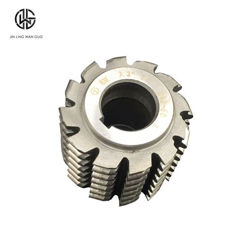 High Speed Steel Involute Spline Gear Hobing Cutters China HSS