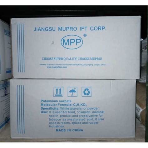 Jual Potassium Sorbate Mupro Netto Gram Pengawet Makanan