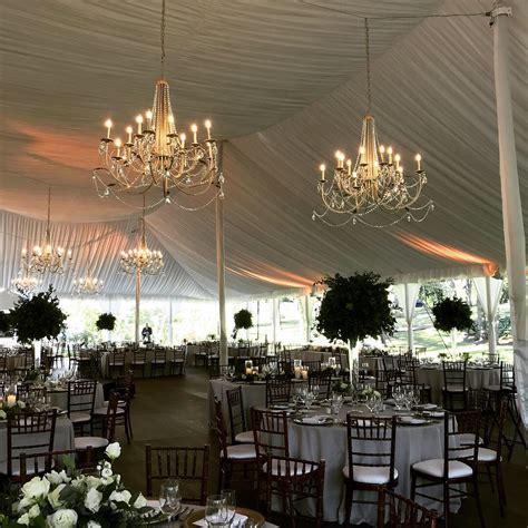 Chandeliers Blue Peak Tents Inc