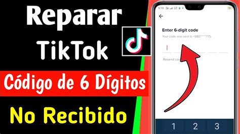 C Mo Arreglar El C Digo De D Gitos De Tiktok No Recibido Corregir