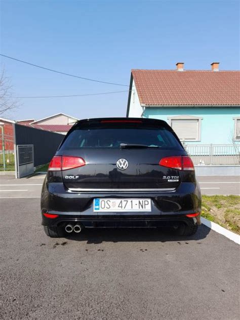 Vw Golf Tdi R Line Bi Ksenon Led Top Stanje God