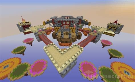 Hypixel Medieval Bedwars Minecraft Map