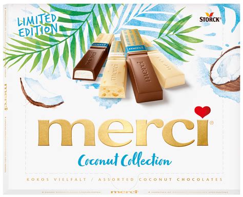 Storck Merci Finest Selection Coconut Collection G Limited Edition