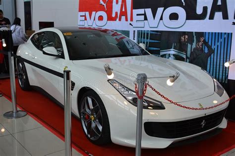 Ferrari Gtc4 Lusso Hatchback At Manila Auto Salon Car Show In Pasay