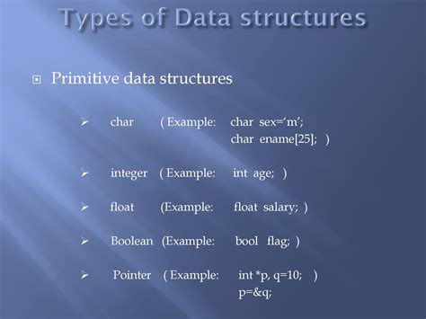 Introduction To Data Structures Ppt Download