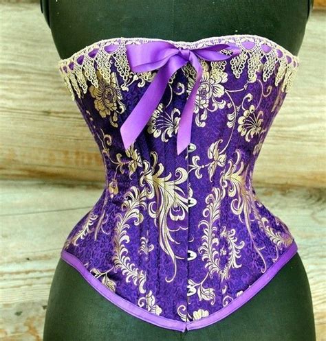 Pin By Denhaminc On For The Wife Purple Corset Purple Corsets And