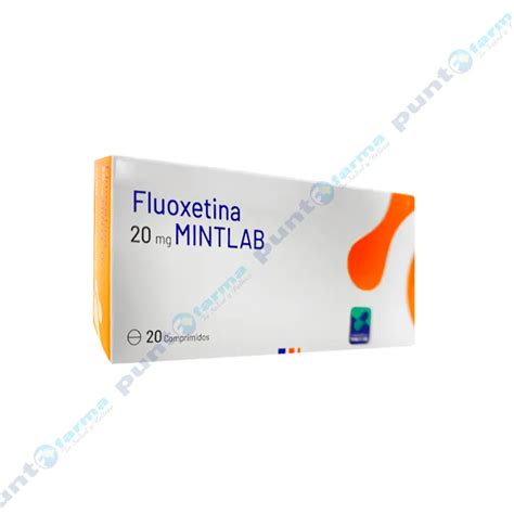 Fluoxetina Mintlab Mg Cont Comprimidos Recubiertos Punto Farma