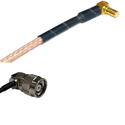 Rg316 Ssmb Male Angle To Rp Tnc Male Angle Rf Cable Rapid Ship Lot Ebay