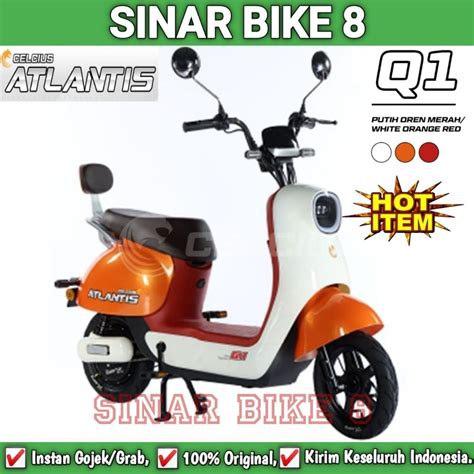 Jual Sepeda Listrik Atlantis Q Watt V Ah Ofero Magical E