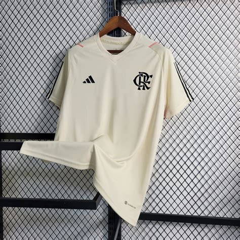 Camiseta De F Tbol Flamengo Versi N De Entrenamiento Beige