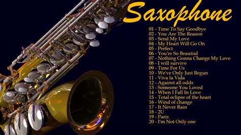 The Very Best Of Saxophone Love Songs Instrumental 🎷best Romantic