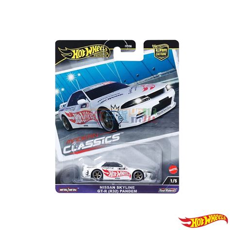 單位日貨 現貨 風火輪 日本正版 Hot Wheels 汽車文化 日產 GT R R32 Pandem 蝦皮購物