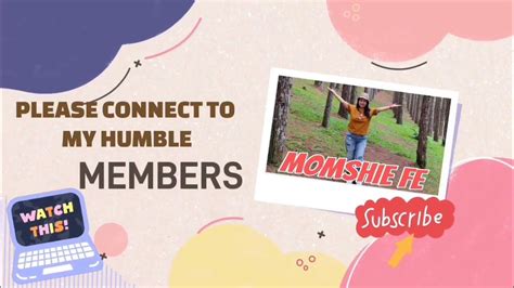 Thank You All My Humble Members Love You All💕😘 ️ I Momshie Fe Youtube