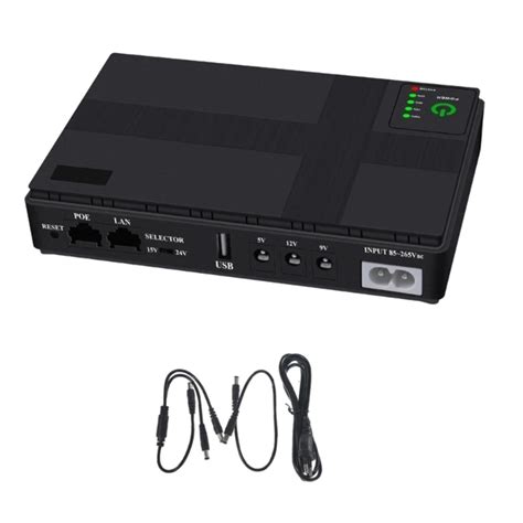 Mini Ups V V V Usb Port Poe Port Mah W Max Dc P