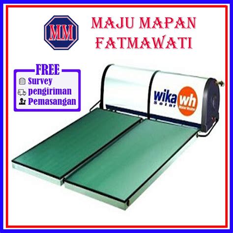 Jual Wika Liter Pemanas Air Tenaga Matahari Solar Water Heater