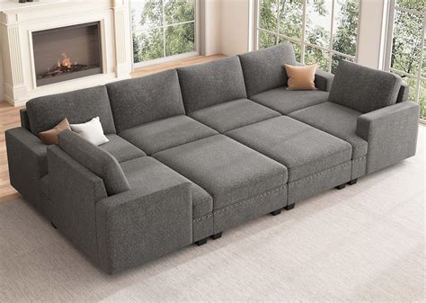 Amazon Nolany Oversized Modular Sleepr Sectional Lagre Sofa Bed