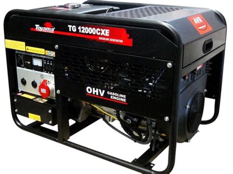 Gerador De Energia Toyama Tg12000cxe 105kva Partida Elétrica