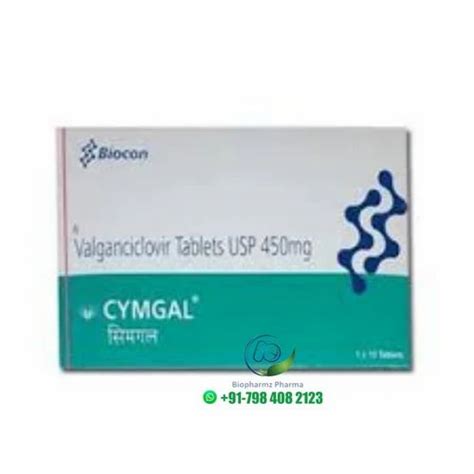 Valgan Valganciclovir 450 Mg Tablets Prescription At Rs 1400stripe In