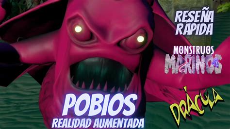 Pobios Paleta Drácula Monstruos Marinos Realidad Aumentada YouTube