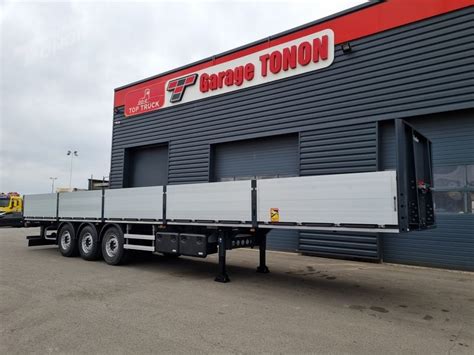 Sr Plateau Ridelles Alu Lecitrailer Garage Tonon