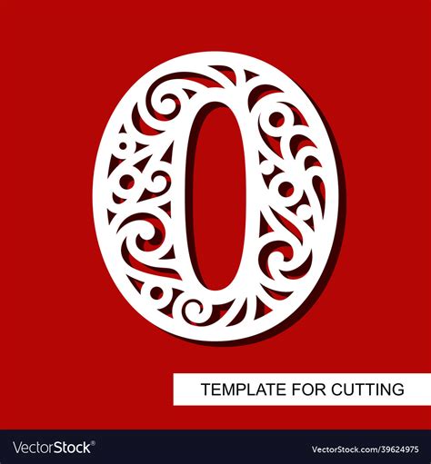 Number Zero 0 Royalty Free Vector Image Vectorstock