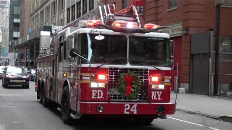 FDNY Ladder 24 Responding YouTube