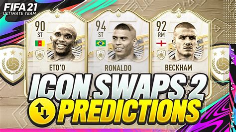 FIFA 21 ICON SWAPS 2 PREDICTIONS ICON SWAP 2 RELEASED W BECKHAM