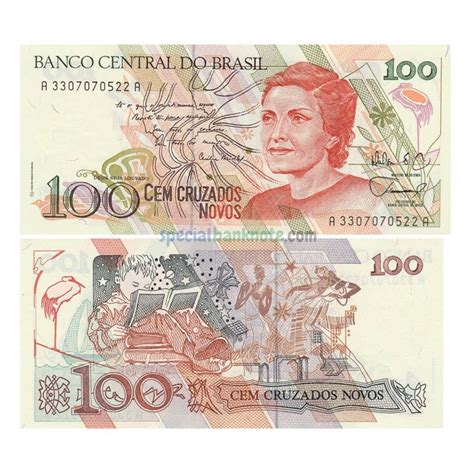 Brazil Cruzados Banknote Unc Special Minds Store